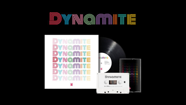 BTS Dynamite - Official Limited Edition Vinyl / Cassette Tape