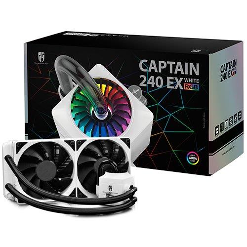 DeepCool Captain 240 EX White RGB 