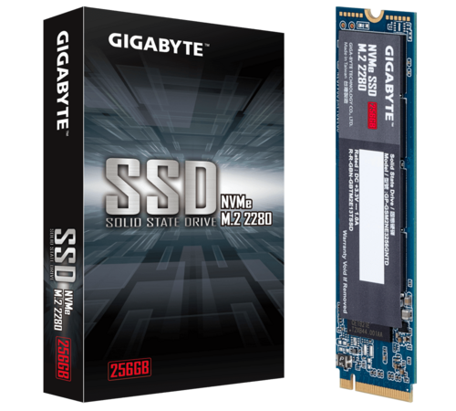 Gigabyte M.2 256GB NVMe SSD GP-GSM2NE3256GNTD – DynaQuest PC