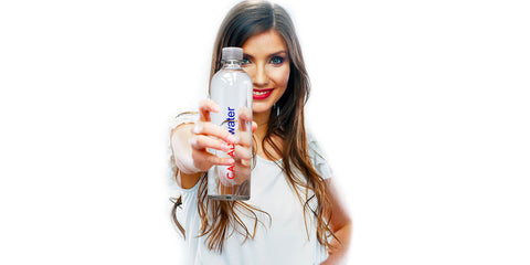 CANADAwater model with premium natural spring water from Canada. Bottled Water of CANADA water