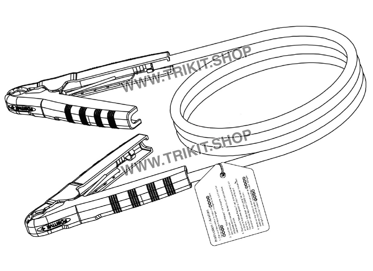 TRIKIT JUMPSTART CABLE CAR BATTERY