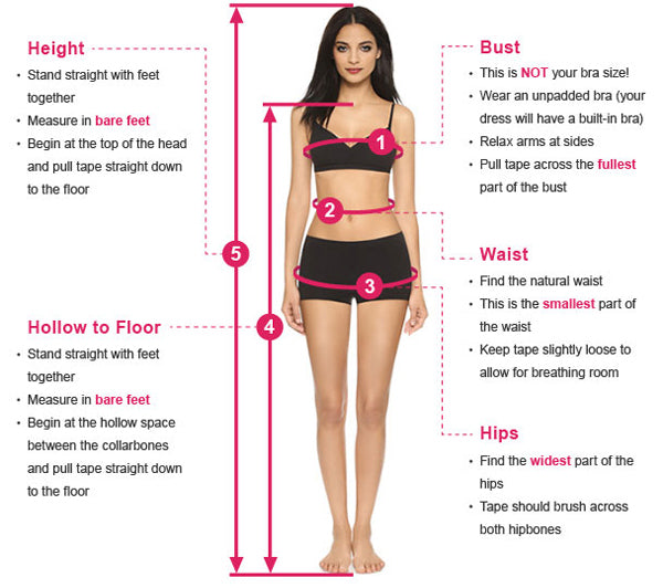 Measuring guide for promnova prom dresses wedding dresses party dresses