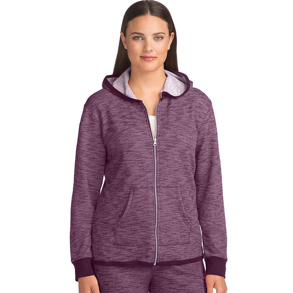 hanes purple hoodie