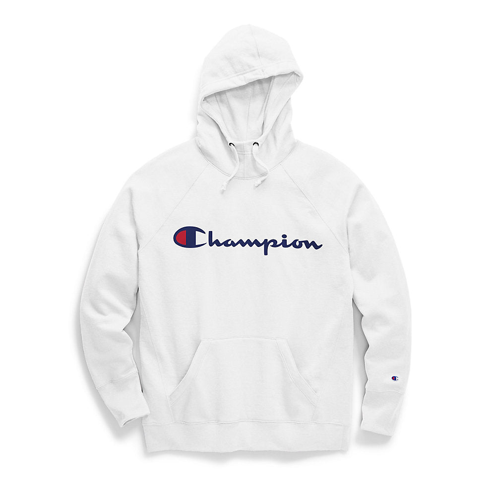 Champion Women's Powerblend® Fleece Pullover Hoodie, Script Logo, Styl –  pricestyle