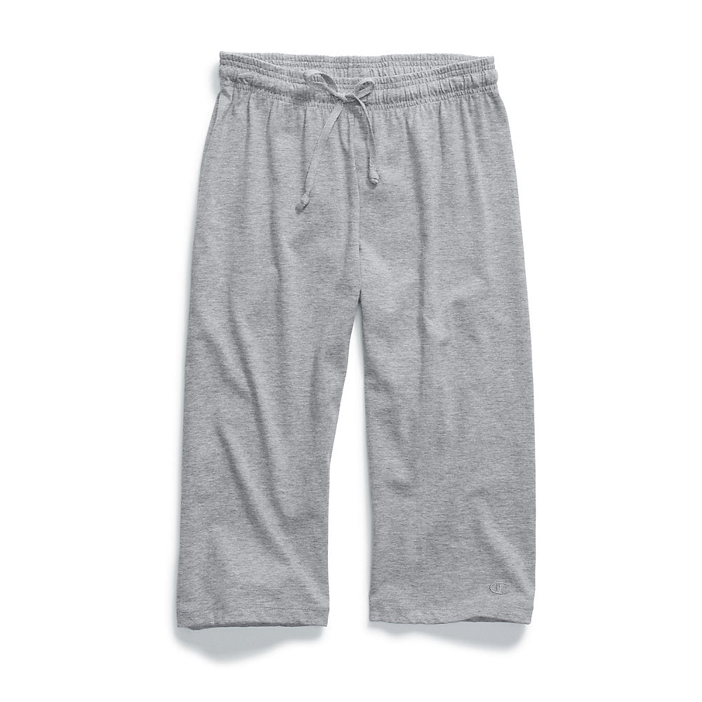 champion jersey capri pants