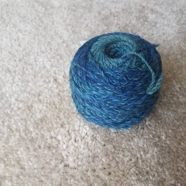 variegated wool yarn