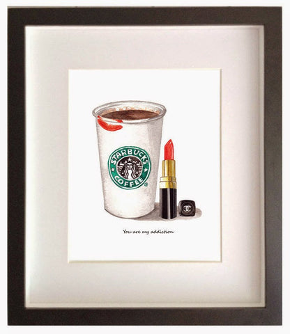 coffee addiction artwork