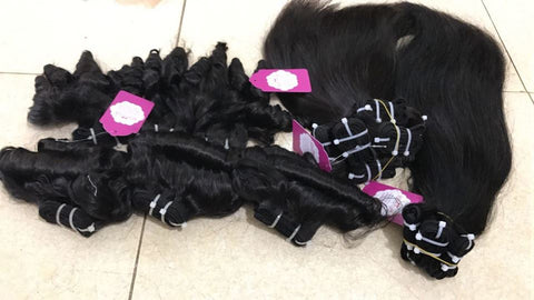 weft weave hair extensions