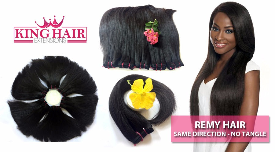  King hair extenions is 100% remy hair