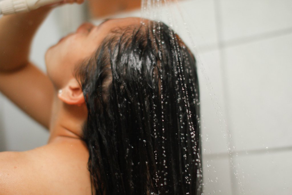 Washing with hot water will damage your hair