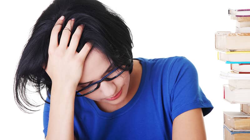 Stress is one of the causes that can lead to hair loss