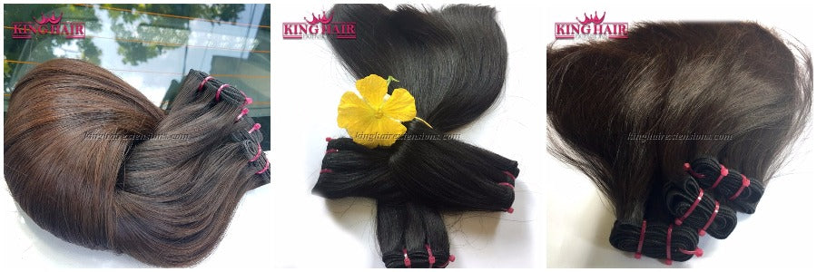 Straight hair is one of favourite hair with customer in all countries