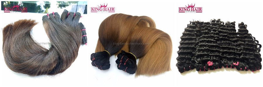 There are so many kind of hair by King Hair that you can sell to Nigeria customer