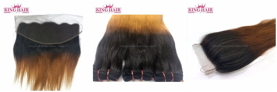 Straight ombre hair from King Hair Extensions