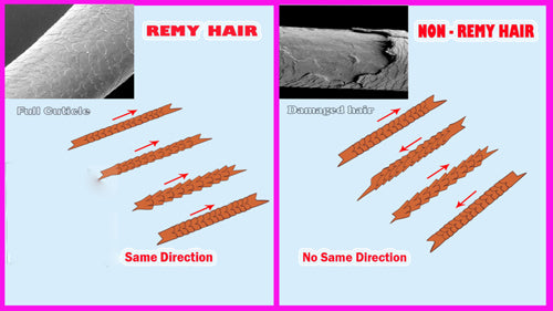 Remy hair vs non - remy hair