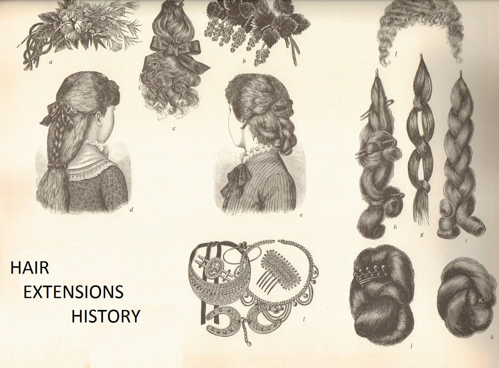 Hair extension history