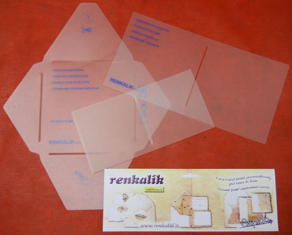 Carte Di Riso Renkalik.Renkalik Kit Mascherine Crea I Tuoi Inviti Personalizzati La Bottega Delle Idee Rimini