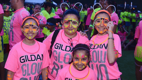 Gildan Glow Run