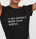 I Like Animals | Womens Fitted Tee