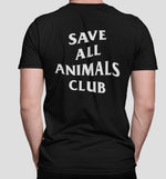 Save All Animals Club | Vegan Mens Tee