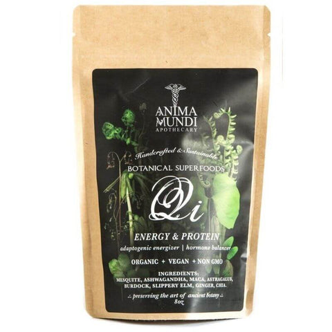 ALL ABOUT ADAPTOGENS: Anima Mundi QI Energy & Protein Superpowder