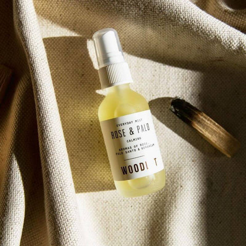 ALL ABOUT PALO SANTO - WOODLOT Everyday Mist in Rose and Palo Santo