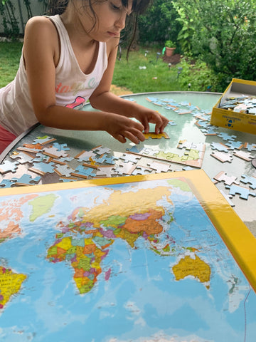 World Map Puzzle