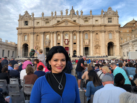 Janny at the Vatican