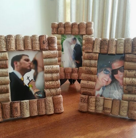 Mi legasi Wine cork frame