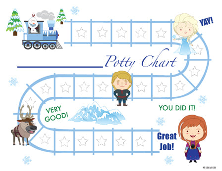 Princess Potty Chart Free