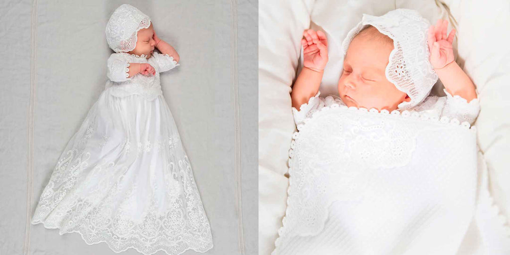 baby bonnet christening eliza