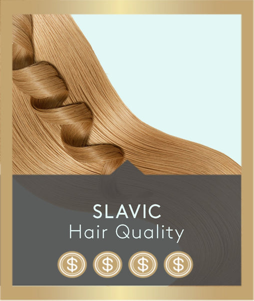 Slavic Human Hair Extensions Quality