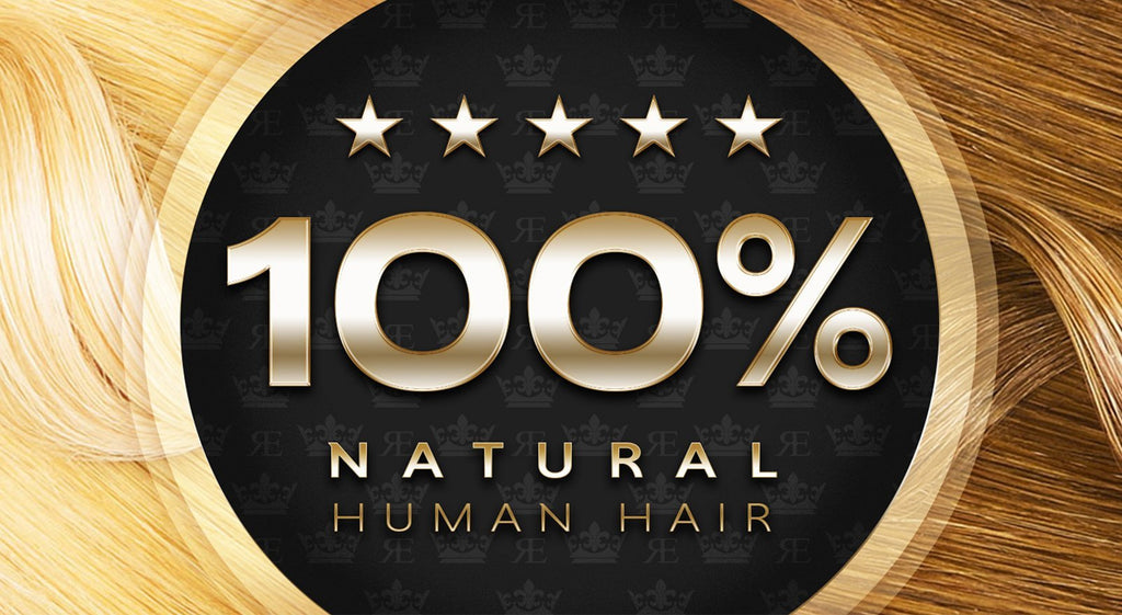 100% Real Human Hair Extensions