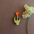 ORANGE FLOWER. CELEBRATION RING DECORATION ~ GRIMMS