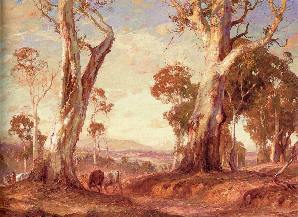 Red and Gold – Hans Heysen 1910