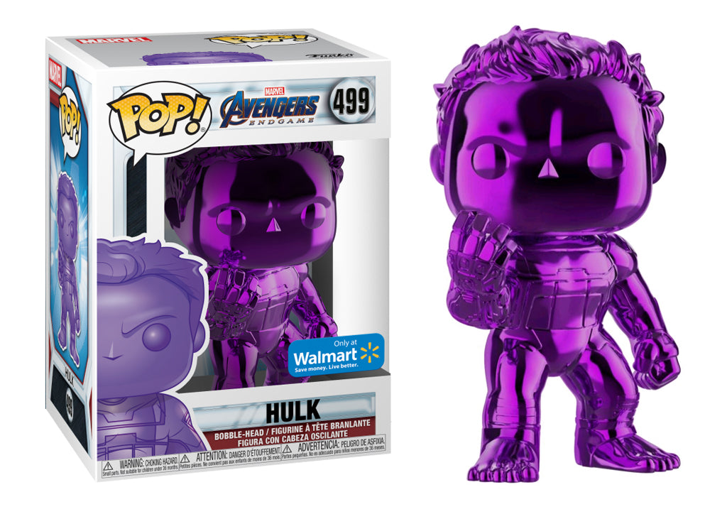 chrome hulk funko pop walmart