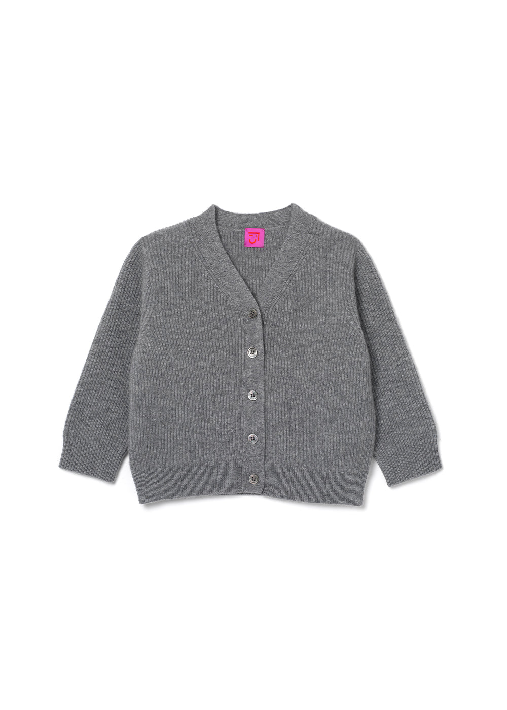 Mimi Cashmere Cardigan - 3M-12M / Grey