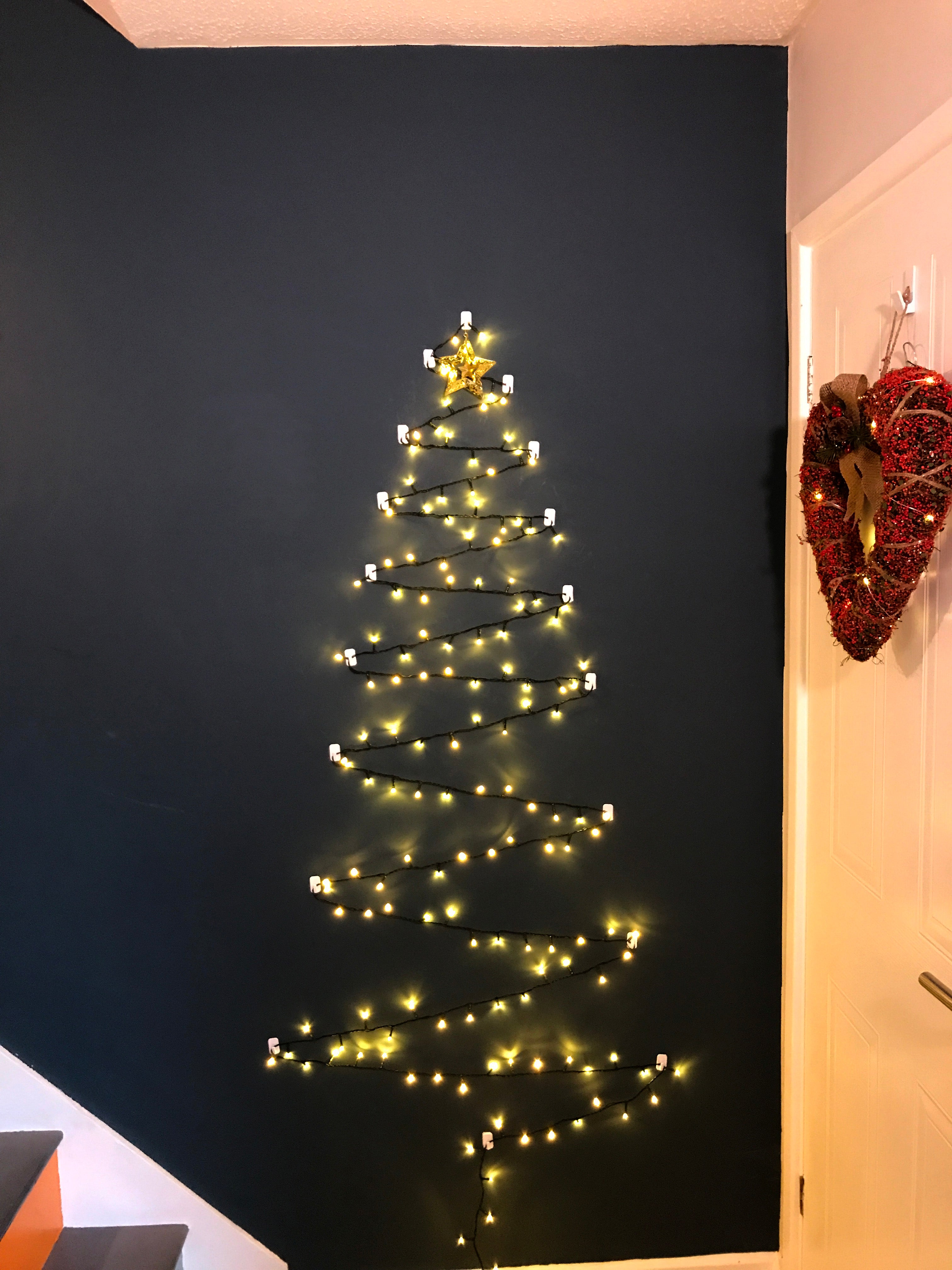 DIY Christmas Tree For Your Wall