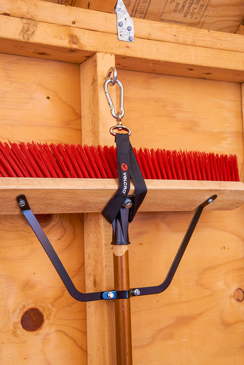 Broom Storage in Garage