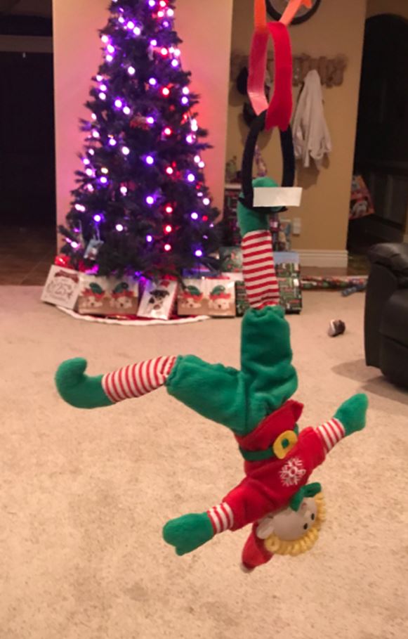 Elf on the Shelf Hot Air Balloon