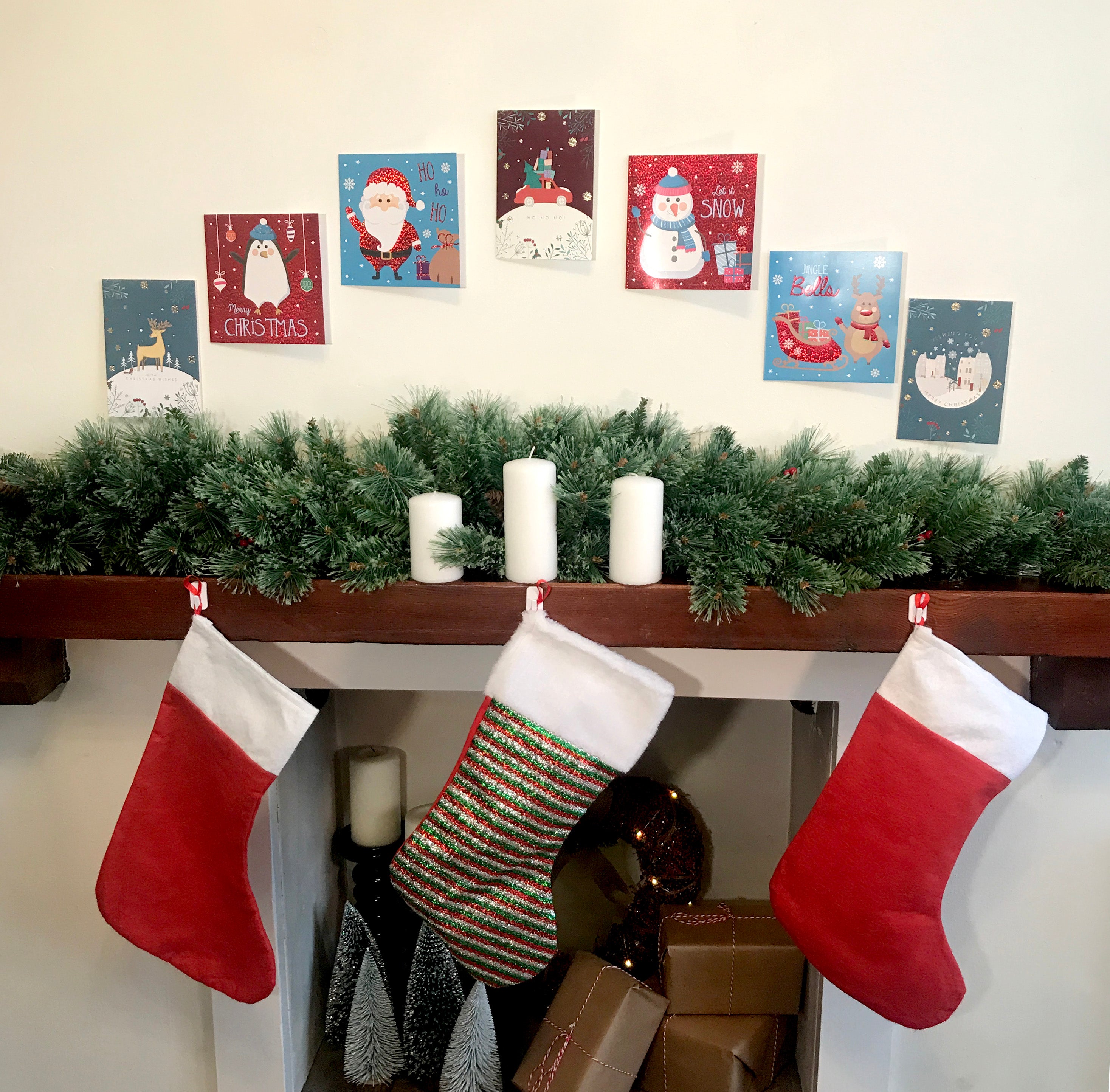 How to Display Christmas Cards