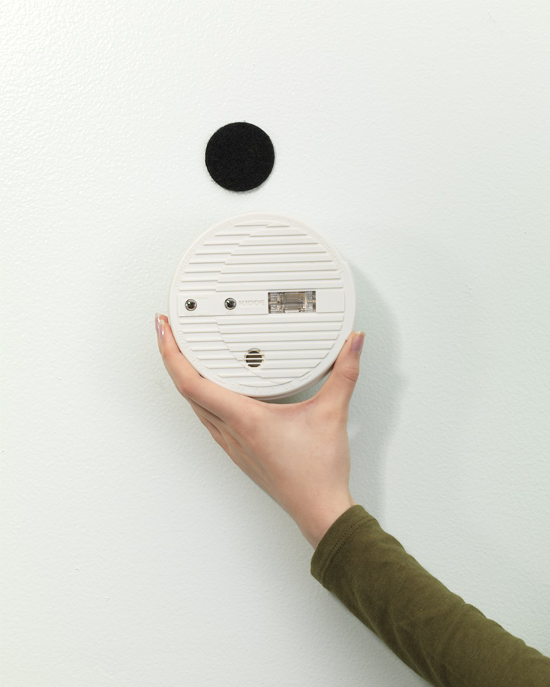 Fit a Smoke Alarm Without Nails