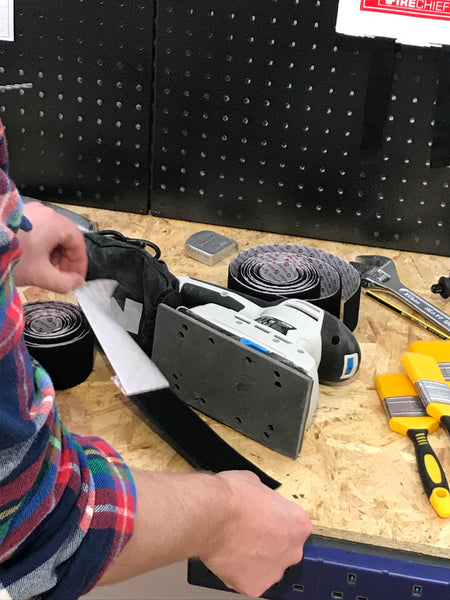 How to Fix a Worn Out Sander with VELCRO® Brand Heavy Duty Tape