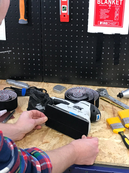 How to Fix a Worn Out Sander with VELCRO® Brand Heavy Duty Tape