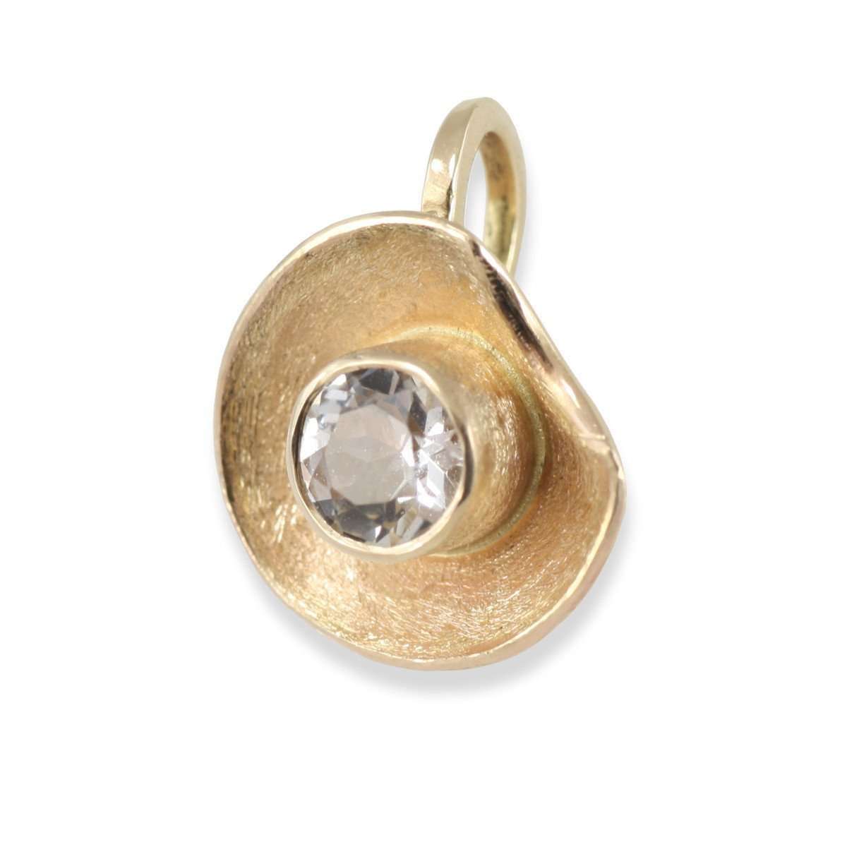 Gold Sun Pendant Gold Sun Pendant-Monica Fiorella Jewelry-JewelStreet US