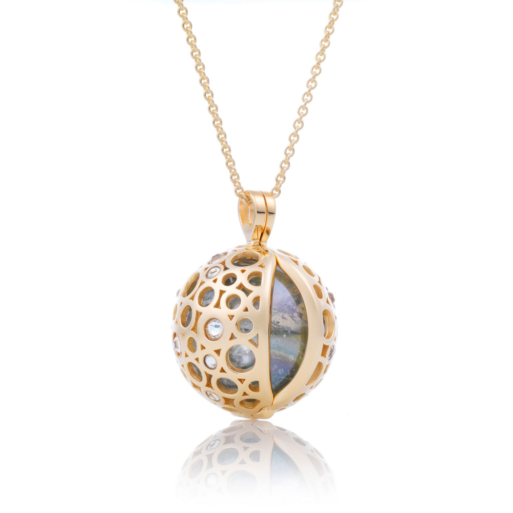 Galaxy - Crystal Polished, 20MM pendant - Sparkling Jewels