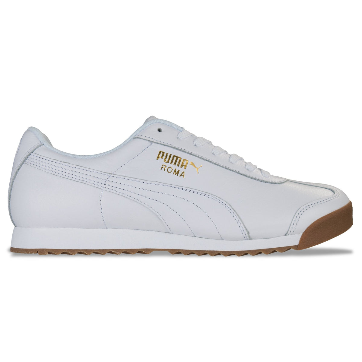 puma roma white gum