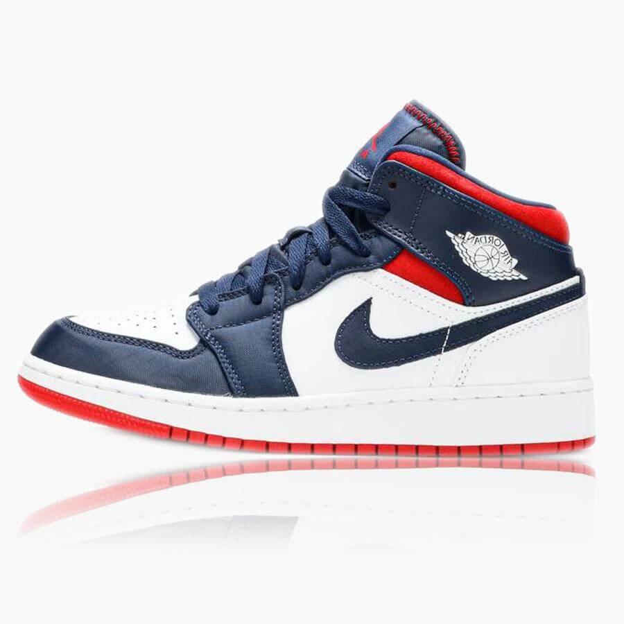 Buy the Air Jordan 1 Mid USA GS | At 