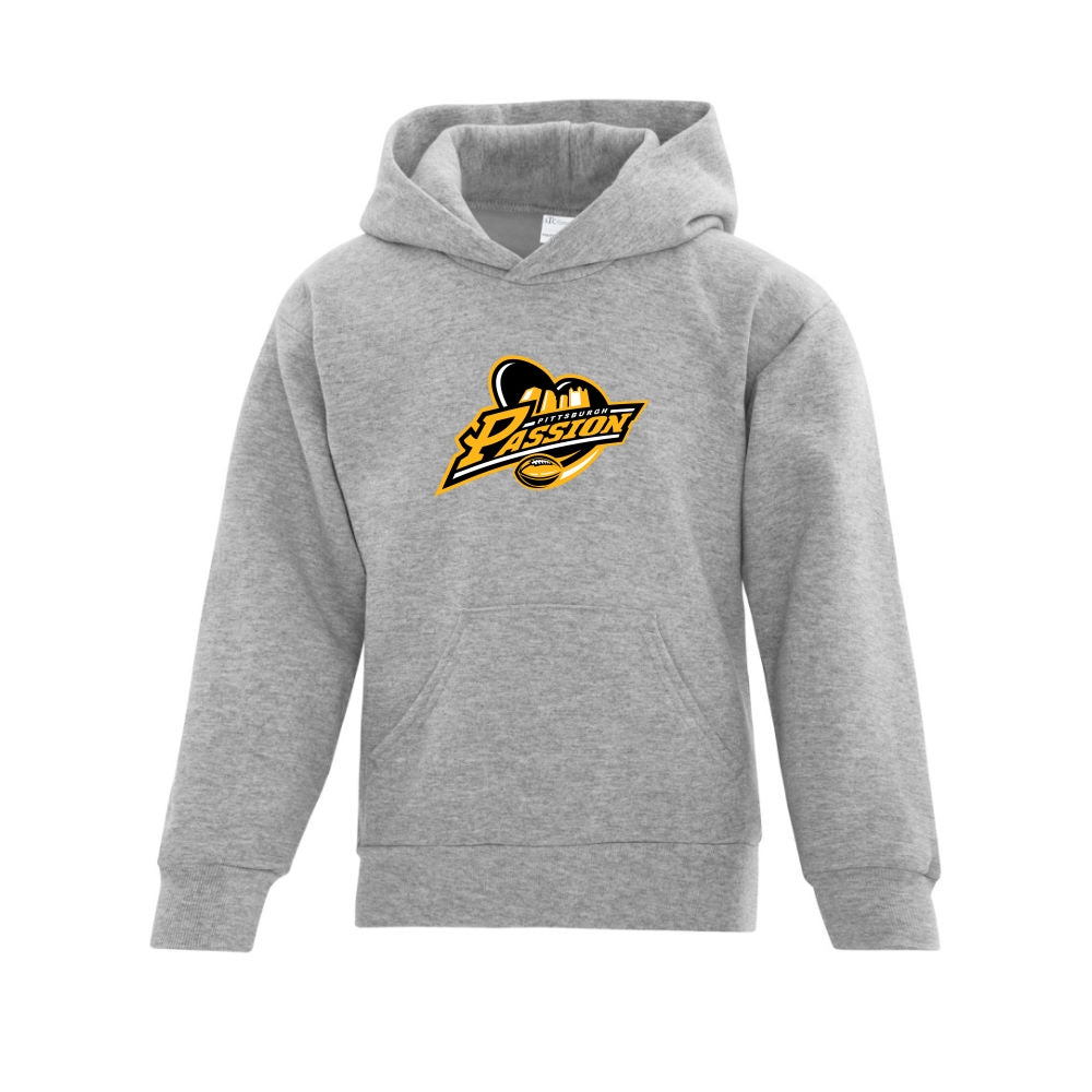 The Wild Collective Steelers Cropped Pullover Hoodie - Women's