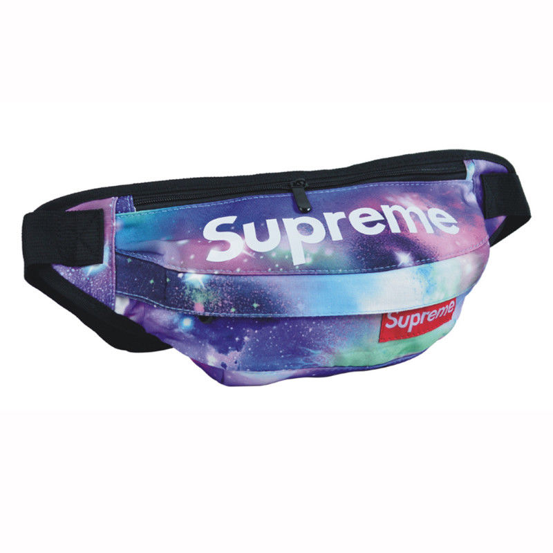 purple supreme fanny pack